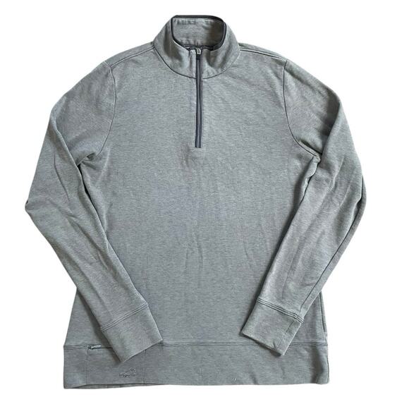 Horny Toad Men's Quarter Zip Pullover Sweater Size M Business Casual Office Work - Picture 1 of 6